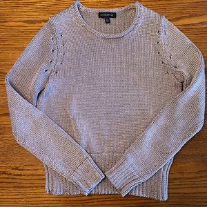 Banana Republic knit purple small sweater